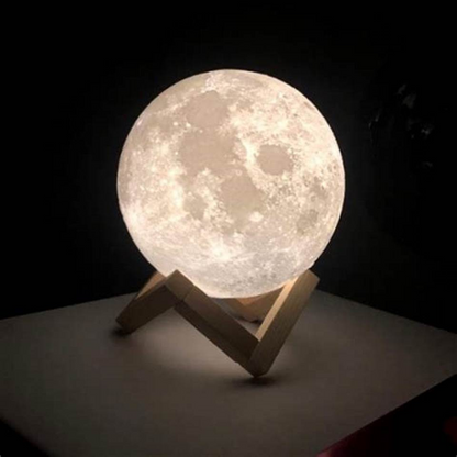 Luminária Lua | Abajur Led Decoração